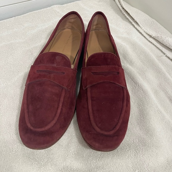 Polo Ralph Lauren Shoes - Polo by RALPH LAUREN burgundy suede penny loafers - 8.5